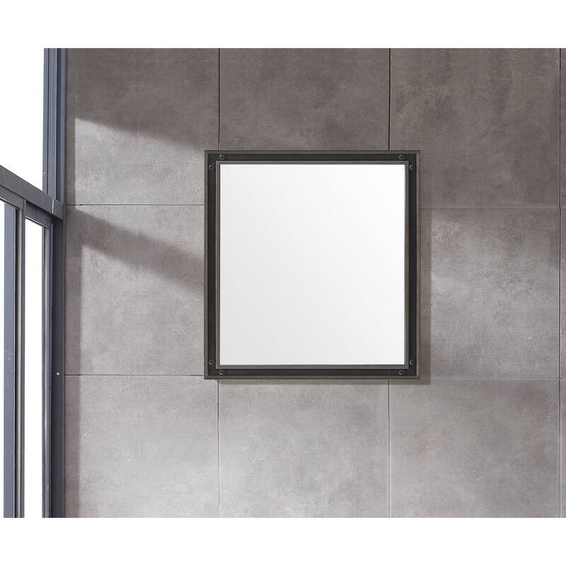 Thornton 30" Mirror - 1D x 30W x 32H - Brown