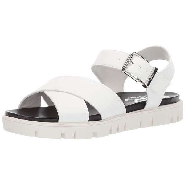 black and white sandals flat