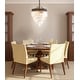 preview thumbnail 31 of 48, Gaines Crystal LED Chandelier, Polished Nickel/Clear by JONATHAN Y