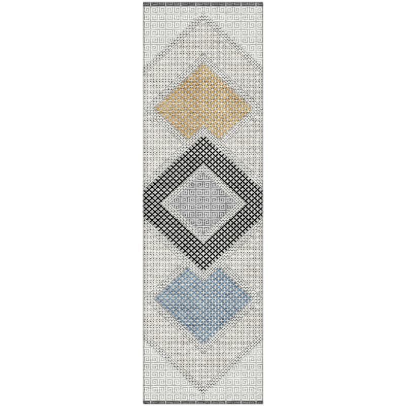 Premium Washable Super Soft Modern Global Mayfield Rug