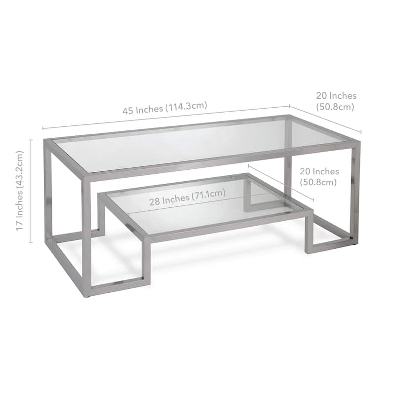 Athena Glam Handcrafted Geometric Coffee Table