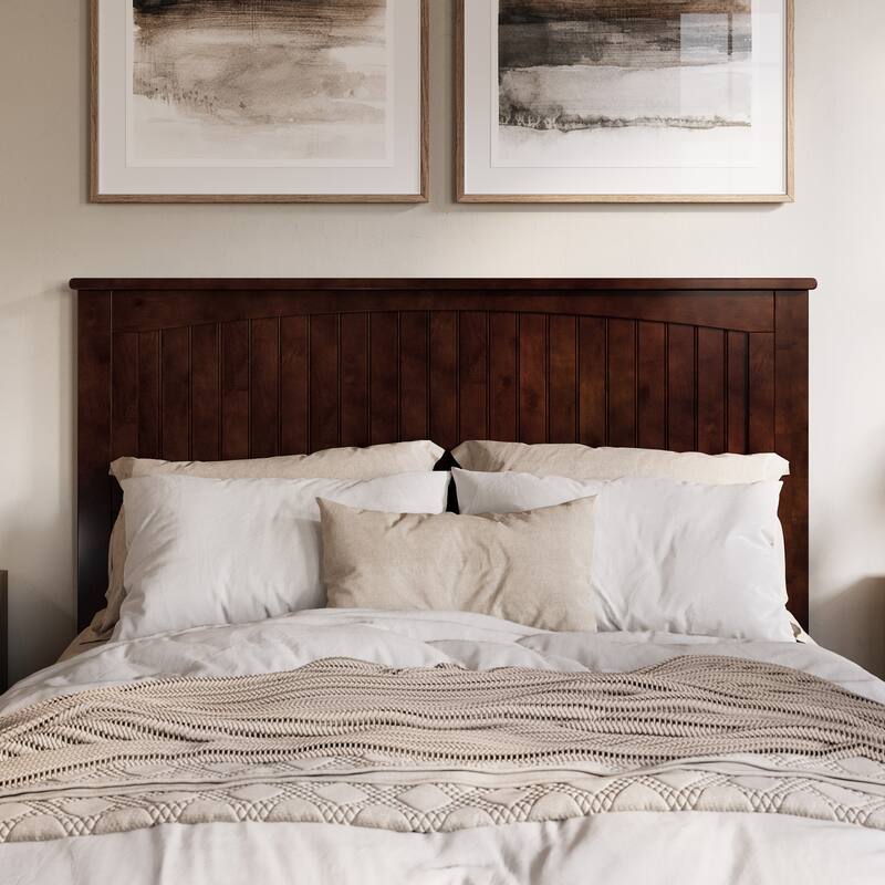 Naples Solid Wood Low Profile Platform Bed