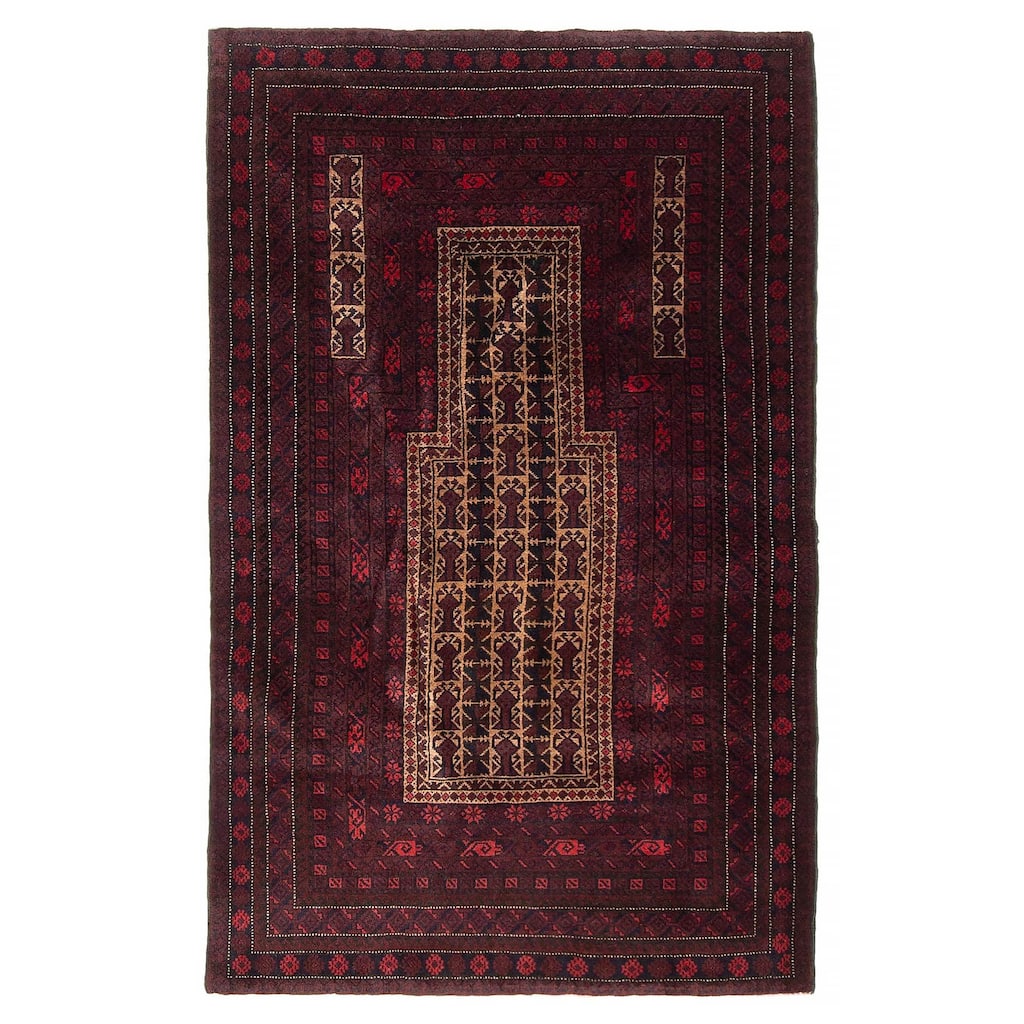 Teimani Beige Rug 3'0" x 5'0" - 3'0 x 5'0