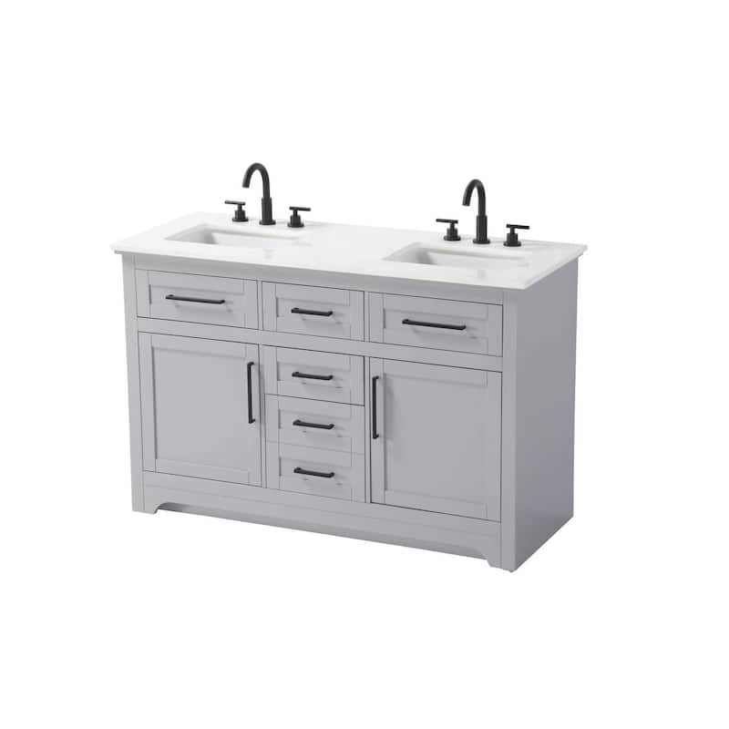 Nathaniel Double Bathroom Vanity (54-84 inch)