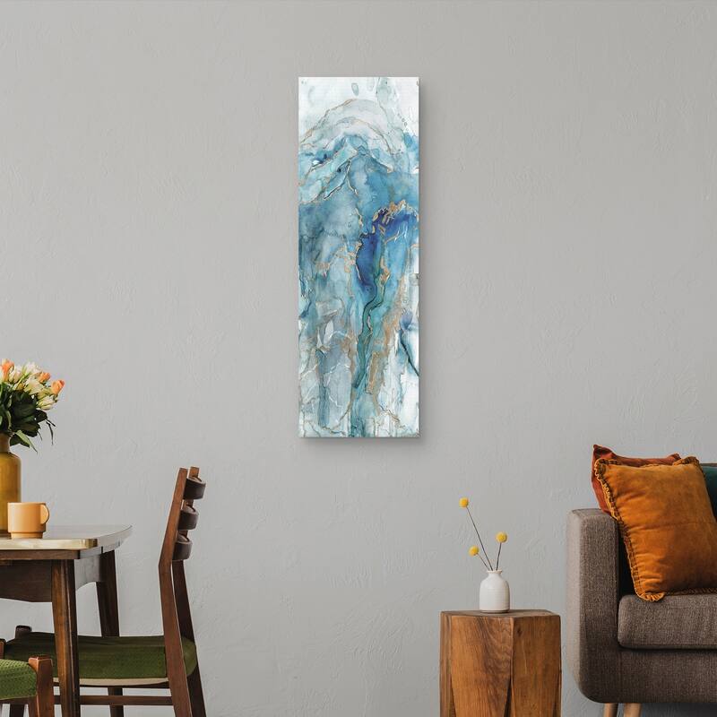 Abstract Lapis Light Panel I Canvas Art Print