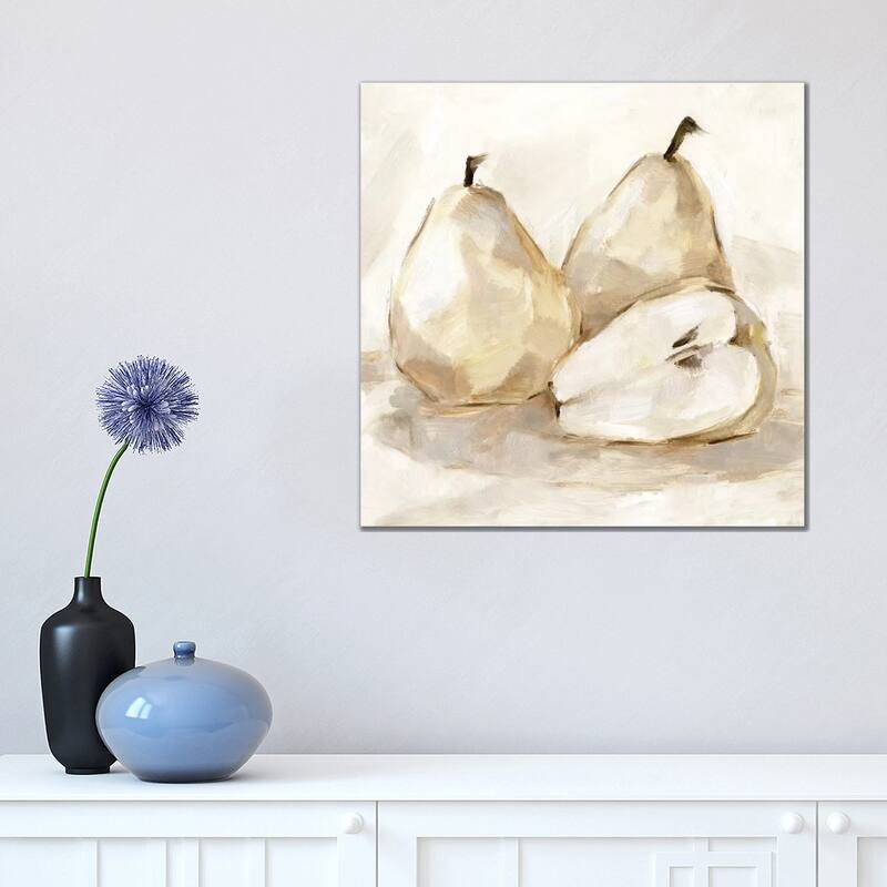 iCanvas "White Pear Study I" by Ethan Harper Canvas Print - 18x18x1.5