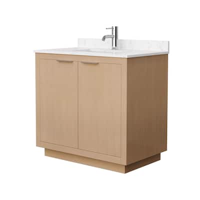 Wyndham Collection Maroni 36" Free Standing Single Basin Vanity Set