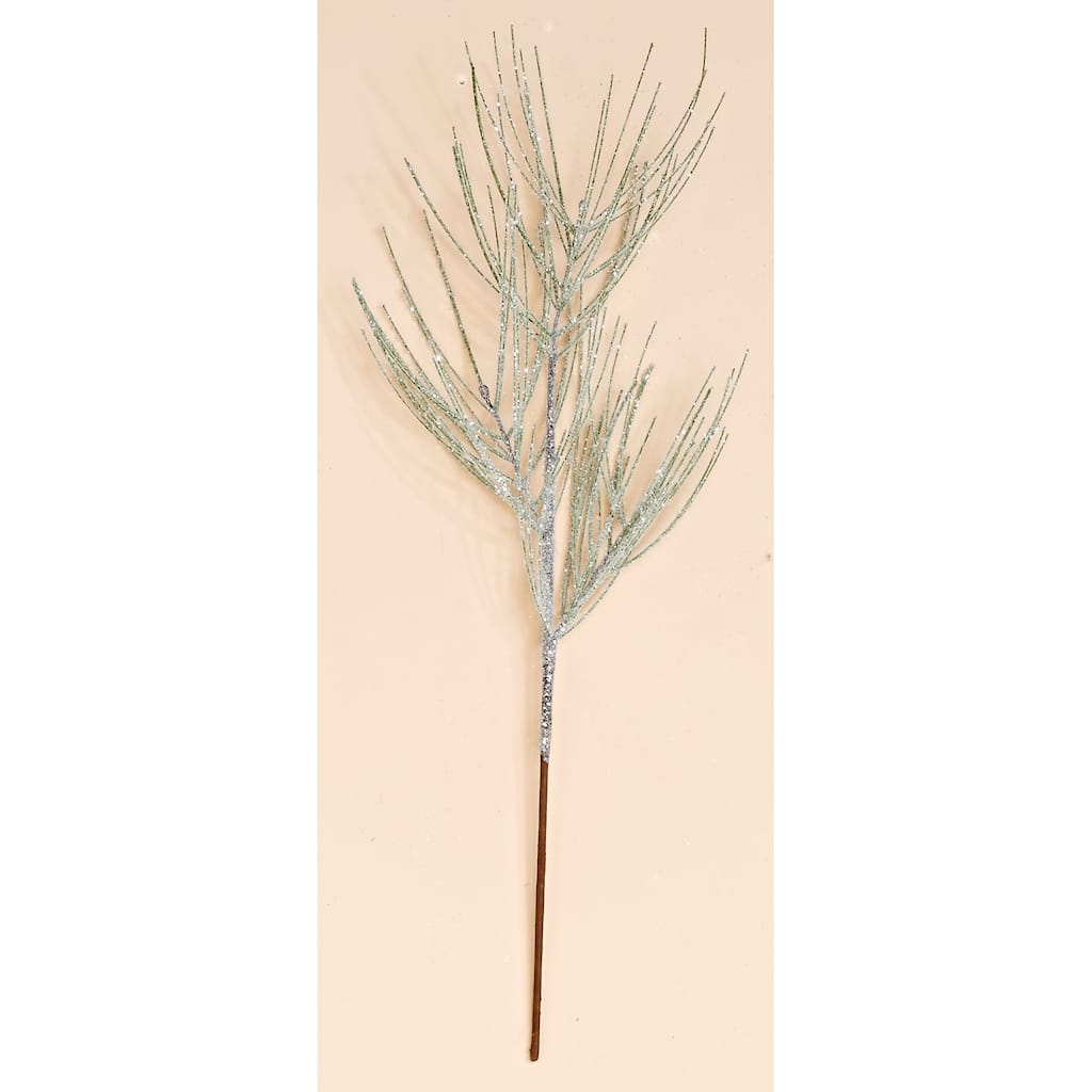 23" Icy Long Needle, Set of 3 - Green