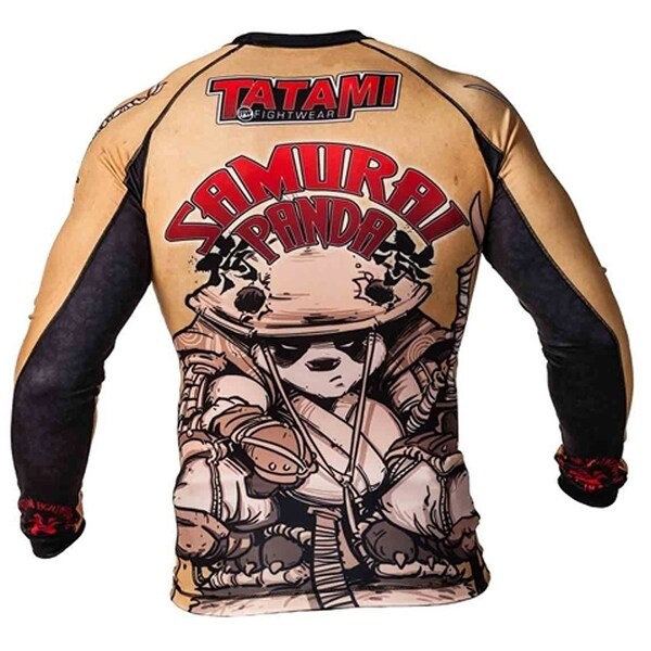 Tatami Fightwear Samurai Panda Long Sleeve Rashguard