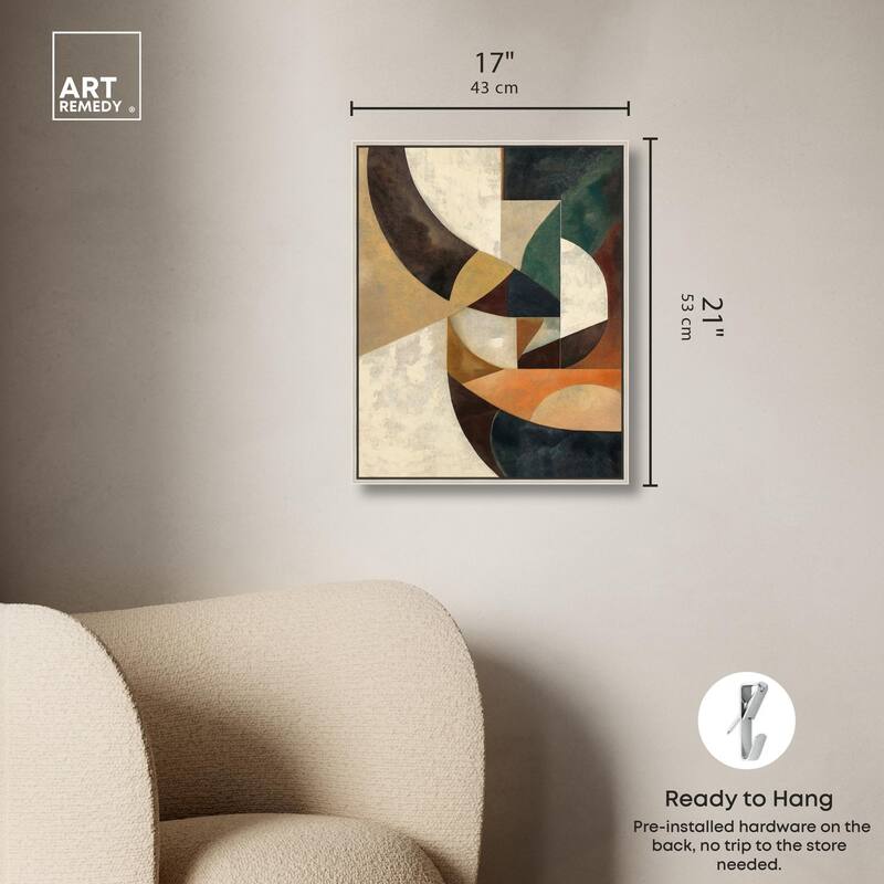 Intersecting Planes Canvas by Art Remedy