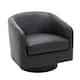 Option Black-Faux Leather