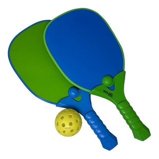 Waloo Sports Kids Pickleball Set 2 Paddles 1 Ball Bed Bath