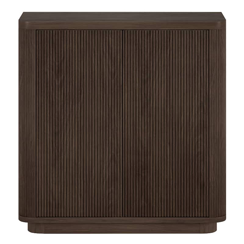 Easton 32" Wide Rectangular Fluted Accent Cabinet - 32" Wide