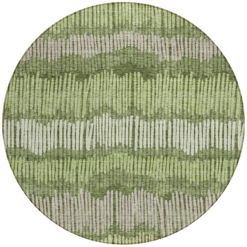 HomeRoots Striped Transitional Rectangle Outdoor Rug
