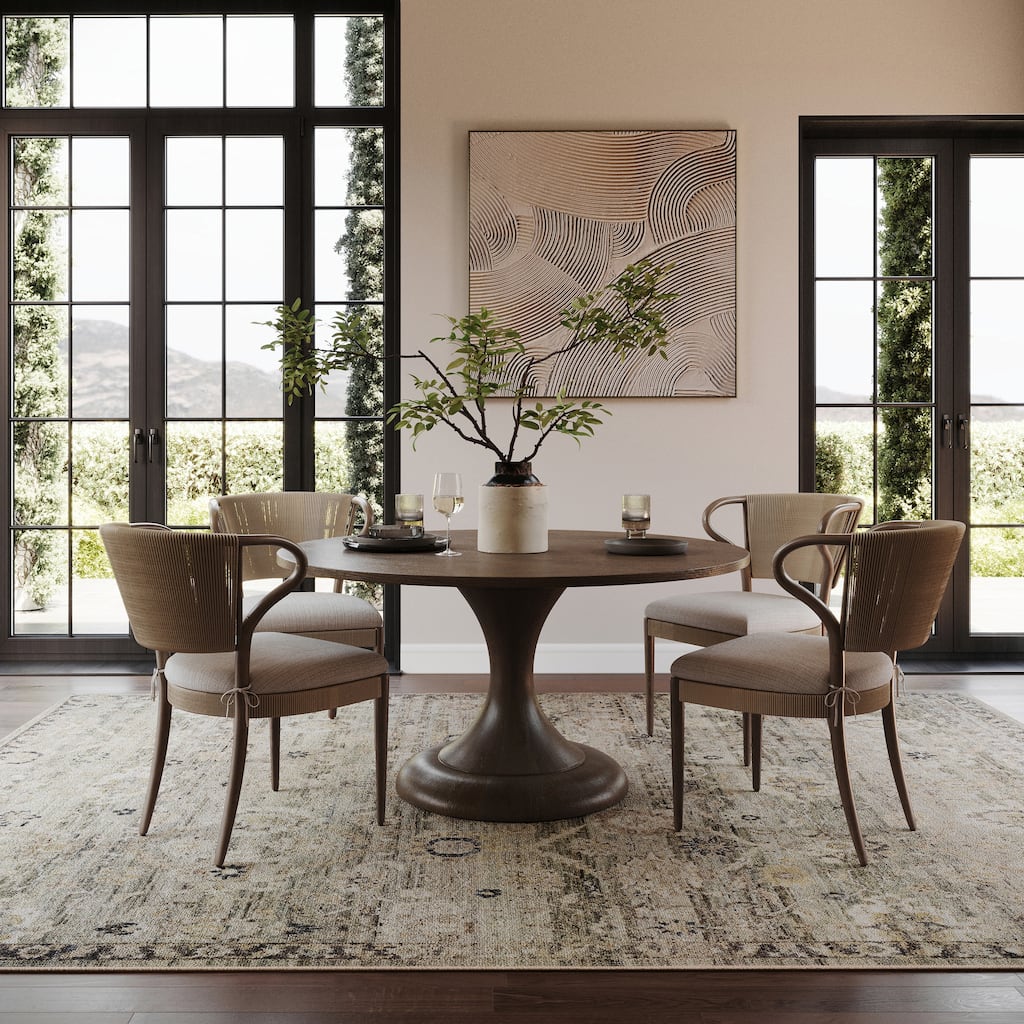 Nuloom Ysera Traditional Bordered Washable Area Rug