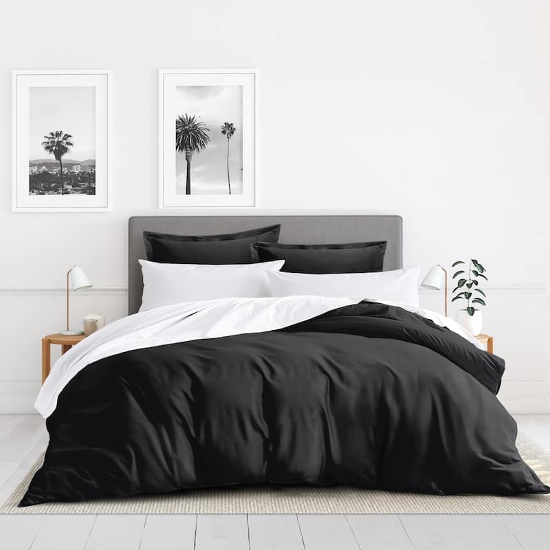 Lavanya Black Duvet Cover Set