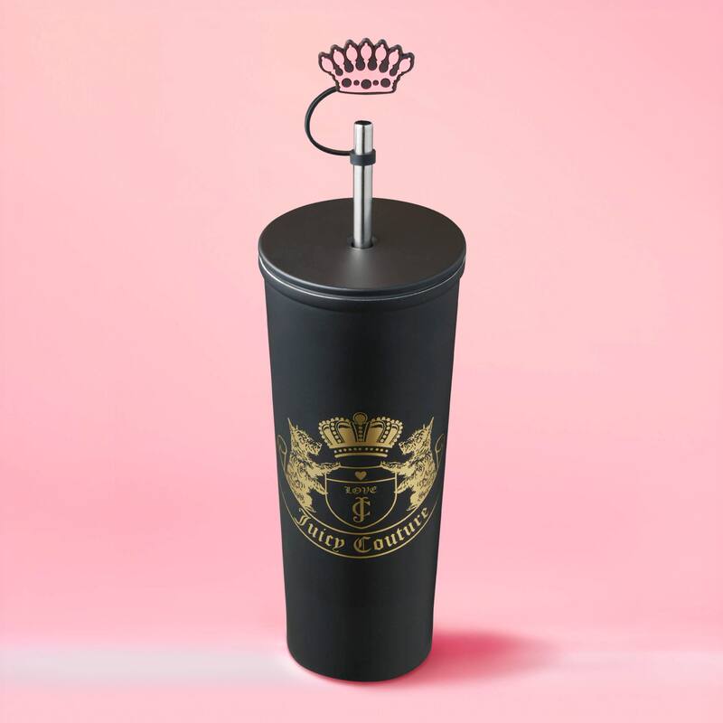 Juicy Couture Hydration Stainless Steel Couture Cup 6-Piece Set