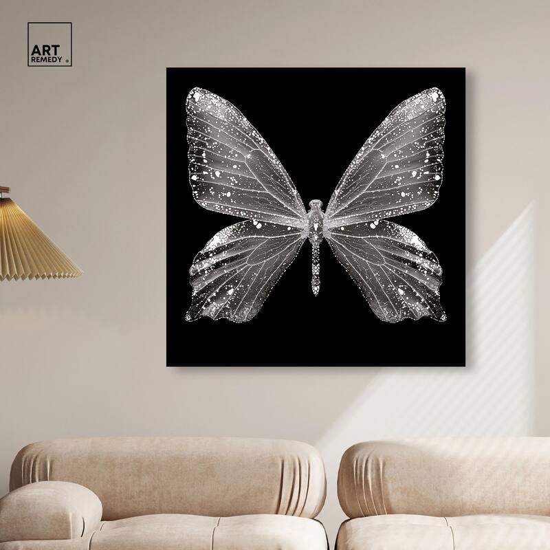 Stardust Wings II Canvas by Art Remedy, Gallery Wrapped
