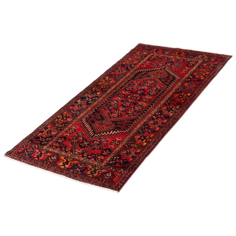 ECARPETGALLERY Hand-knotted Andelz Copper Wool Rug - 3'5 x 6'10