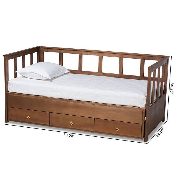 Kendra Modern and Contemporary Expandable Twin to King Daybed Bed