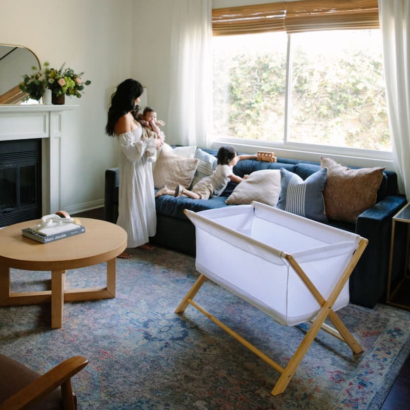 BreathableBaby Breathable Mesh Portable Sleeper, From Bedside to Travel