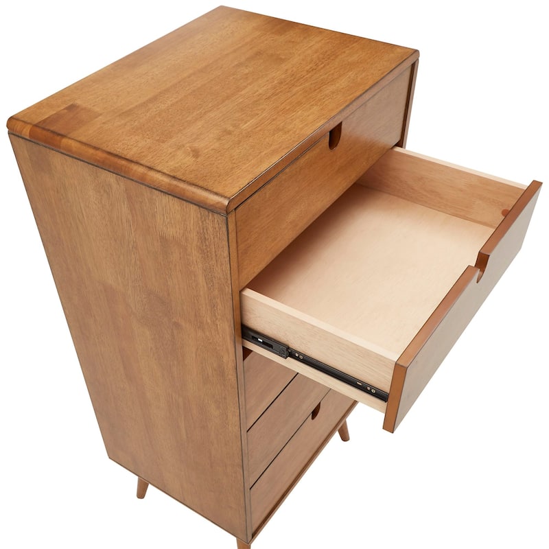 Clark Oak Finish 5-drawer Chest by iNSPIRE Q Modern