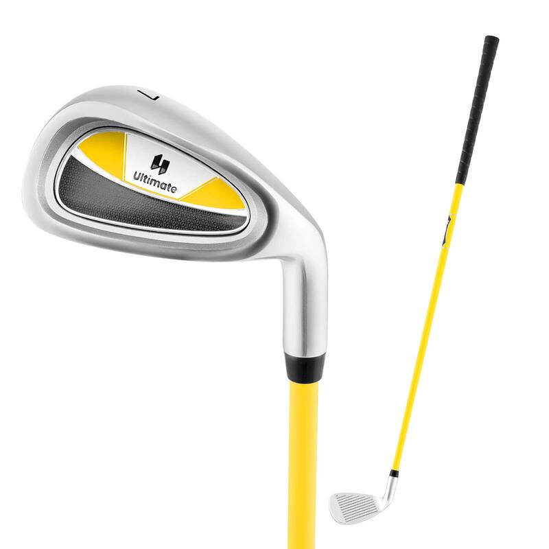 Ultimate Junior #7 Iron for Kids with Fiberglass Shaft & Headcover - See Details