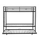 preview thumbnail 24 of 22, Twin over Twin Metal Bunk Bed with Trundle and Two Ladders, Easy Assembly