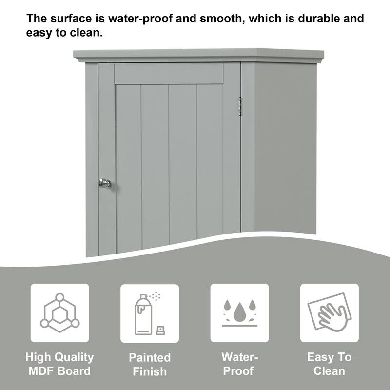 Tall Bathroom Storage Cabinet