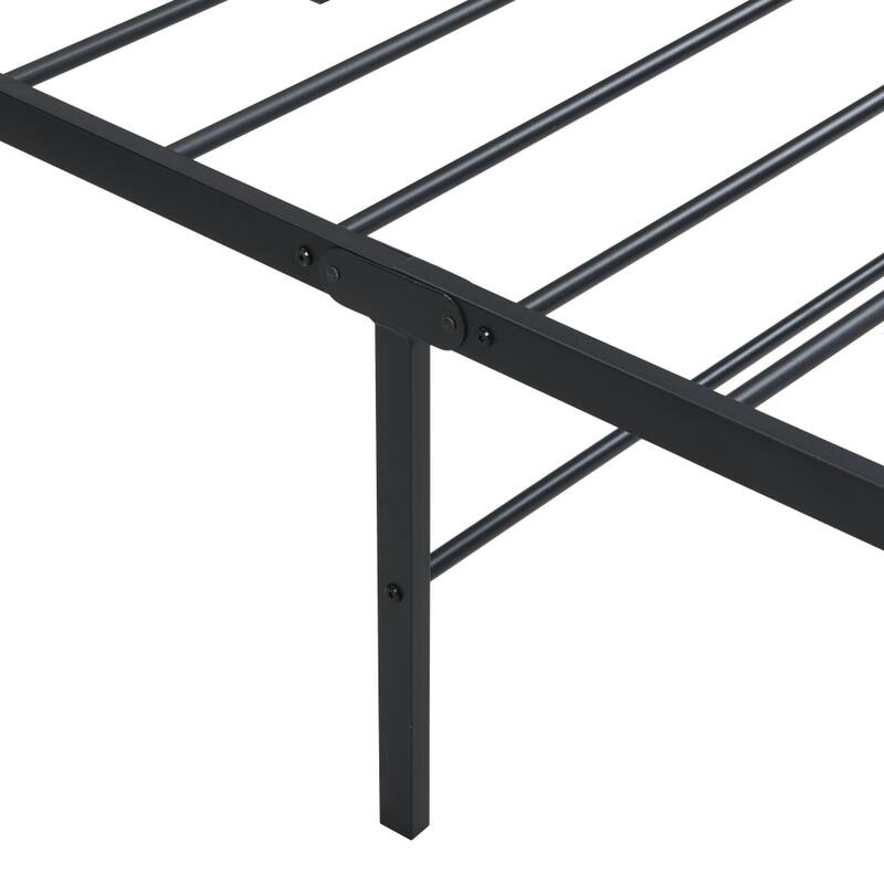Black Heavy Duty Metal Bed Frame