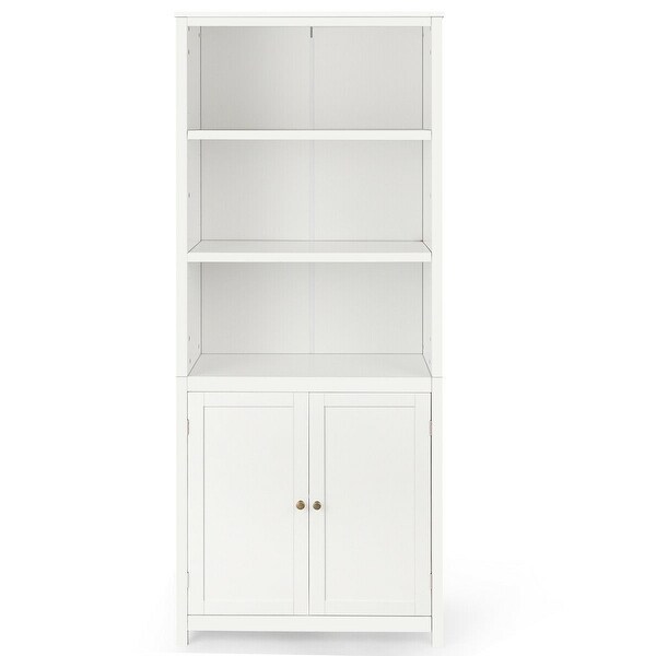 White towel storage cabinet clearance