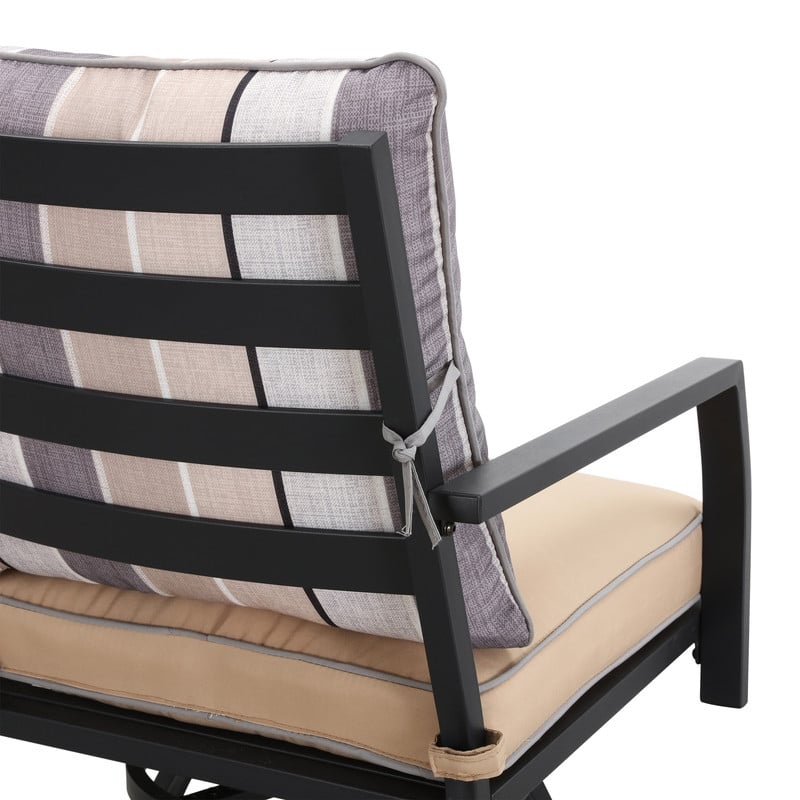 Patio Festival High Seating Swivel Chairs (Set of 2)