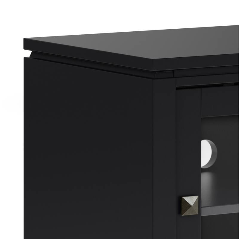 WYNDENHALL Essex Wood TV Media Stand - 48'' x 17.5'' x 21