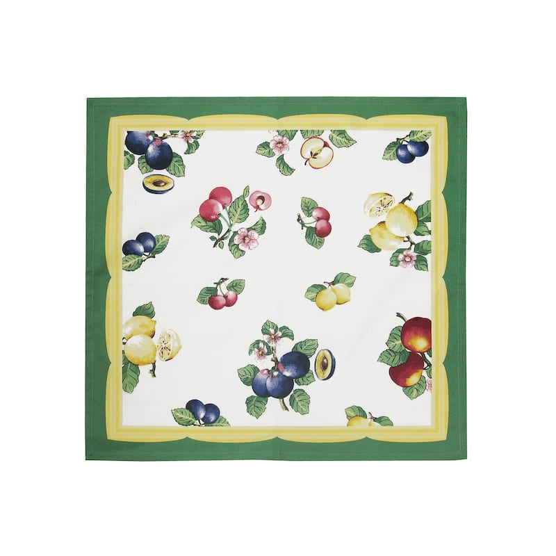 Villeroy & Boch French Garden Stain and Water Resistant Napkins, Set of 4