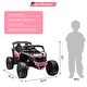 preview thumbnail 40 of 38, 12V Electric Off-Road UTV Car for Kids with Remote Control