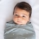 preview thumbnail 2 of 3, HALO SleepSack swaddle, 100% cotton, Blue Birds, SM, 3-6M - small