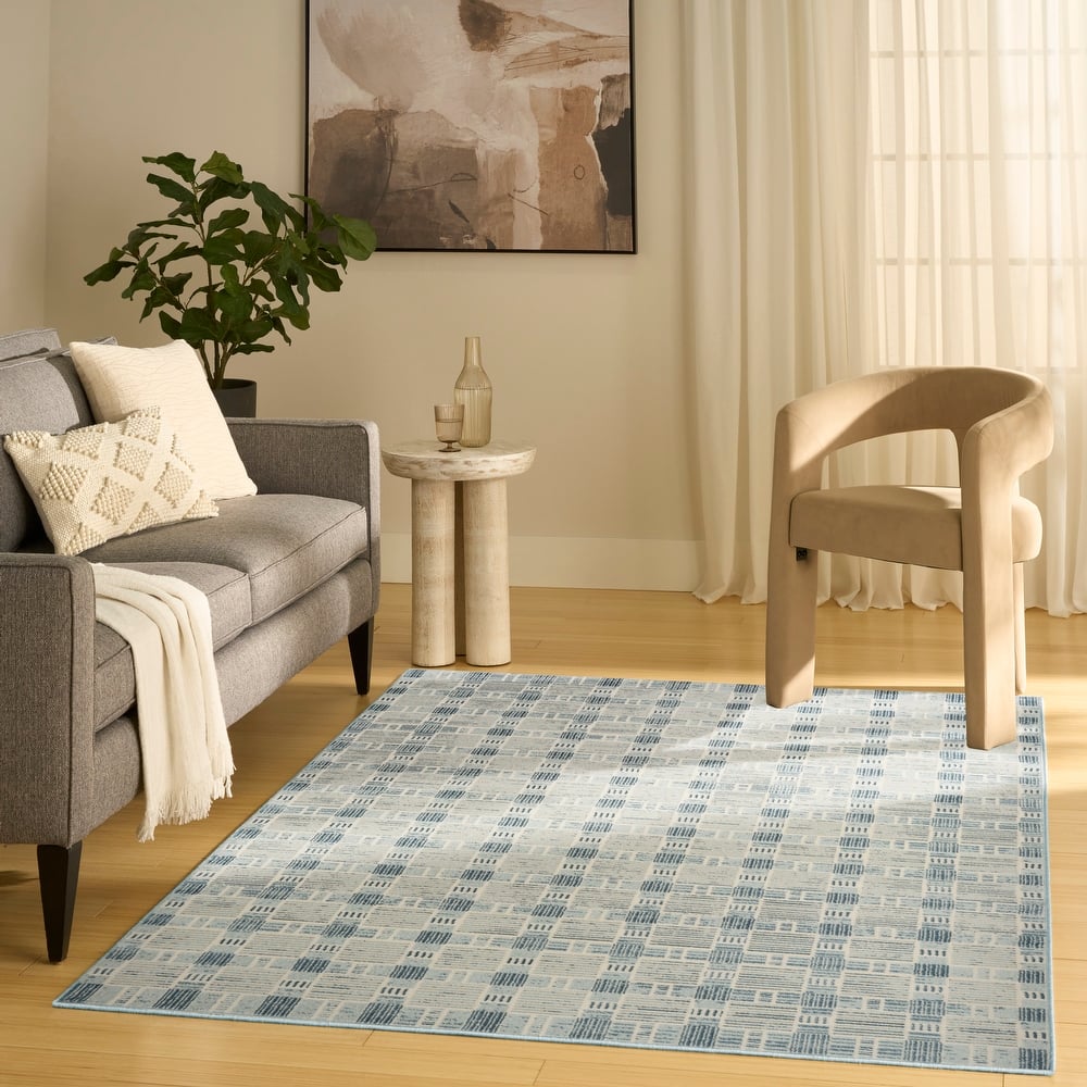 Nourison Nordic Indoor only Geometric Area Rug