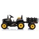 preview thumbnail 40 of 46, 12V Kids Ride-On Tractor Car with Trailer & LED Lights - Fun Farming Adventure