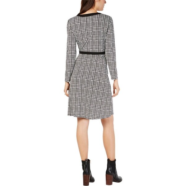 tommy hilfiger houndstooth dress