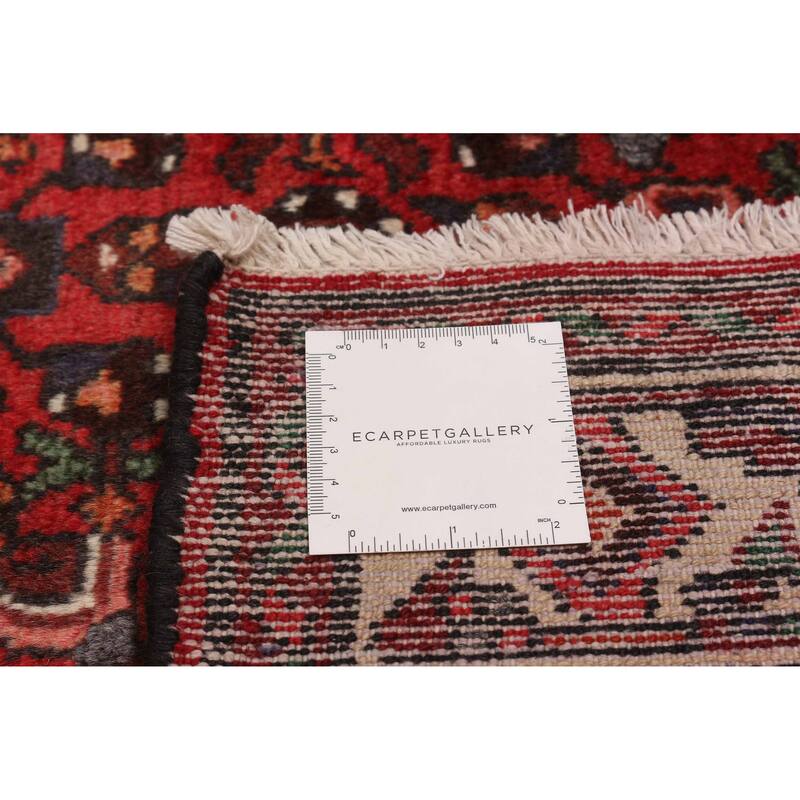 ECARPETGALLERY Hand-knotted Andelz Red Wool Rug - 3'4 x 5'2