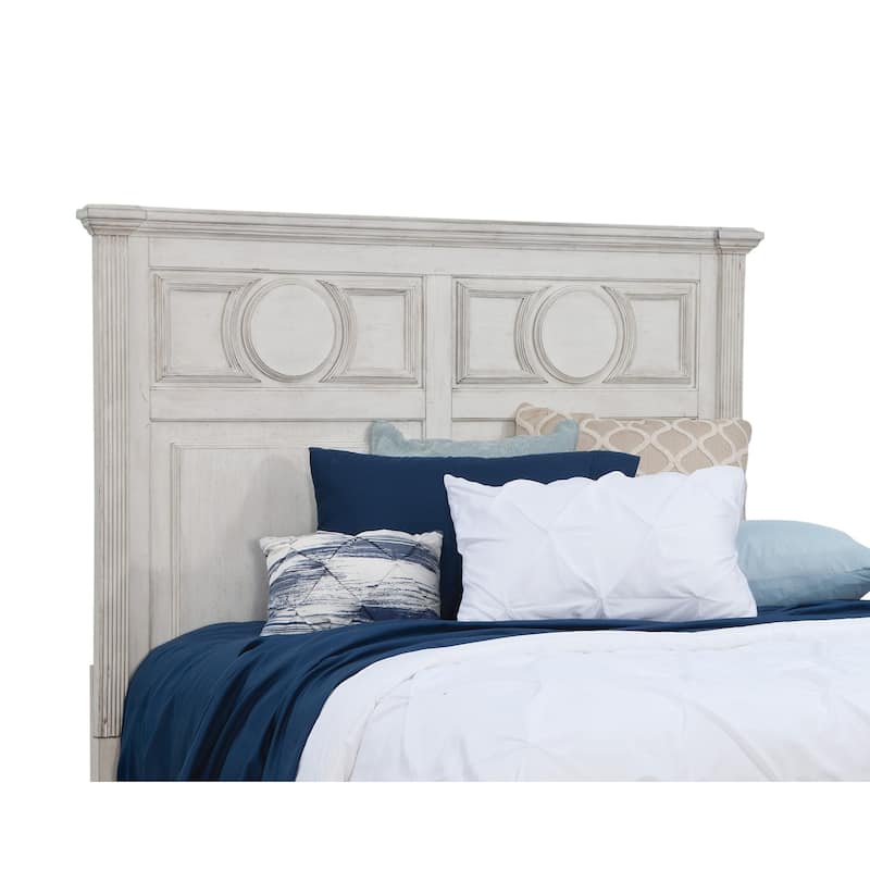 Bristow Antique White Panel Headboard