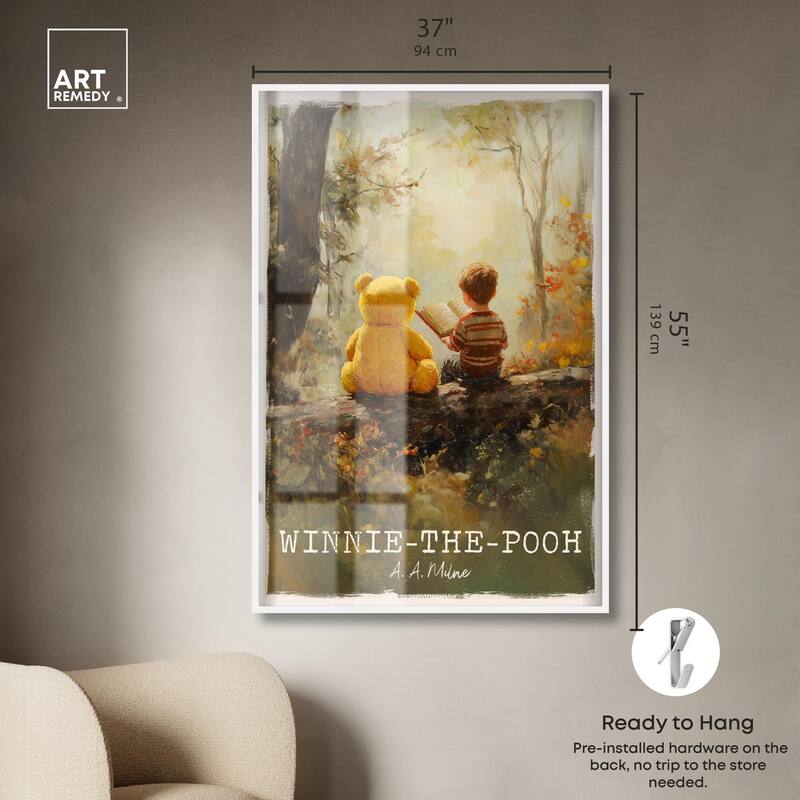 Classic Winnie the Pooh Shadowbox by Art Remedy