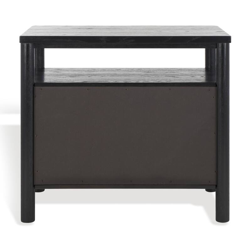 SAFAVIEH Couture Heidegunde 2-Drawer Nightstand Bedside Accent Table (Fully Assembled)