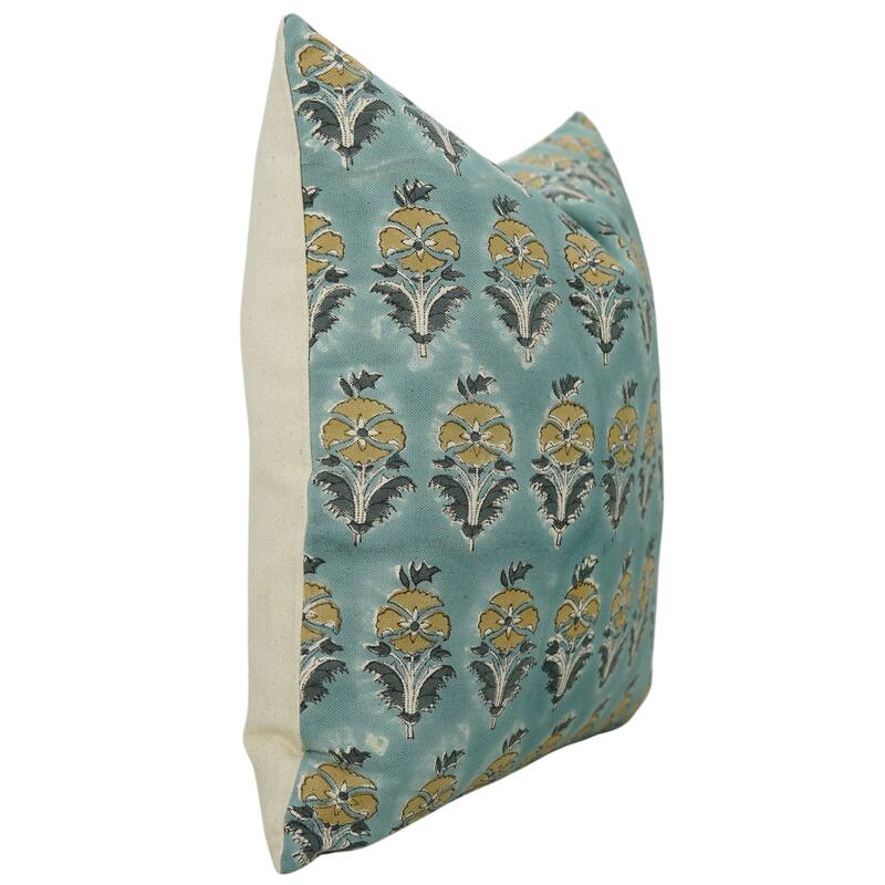 Cotton Bohemian Block print pillow Cover Mormukut