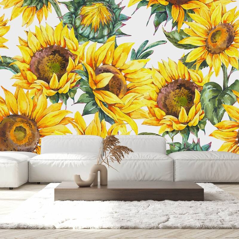 Sunflowers Wallpaper Peel and Stick and Prepasted Bed Bath & Beyond