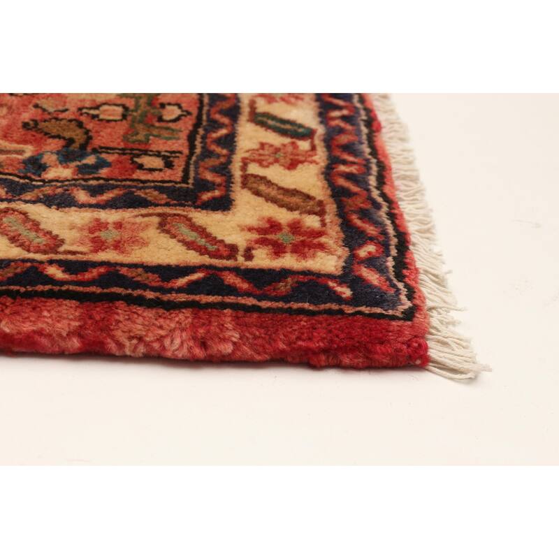 ECARPETGALLERY Hand-knotted Anadol Red Wool Rug - 2'8 x 9'7