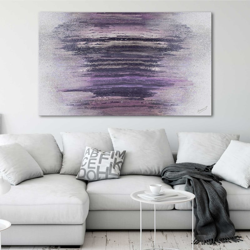 "Purple Woods" Print on Canvas