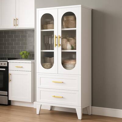 Metal Pantry Storage Cabinet for Kitchen, Laundry, Living Room , Tool Room - N/A