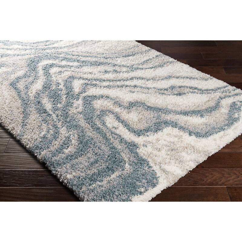 Livabliss Arabescus Modern Wave Shag Rug