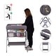 preview thumbnail 12 of 11, Kinbor Baby Changing Table, Folding Diaper Station Nursery Organizer for Infant (Grey)